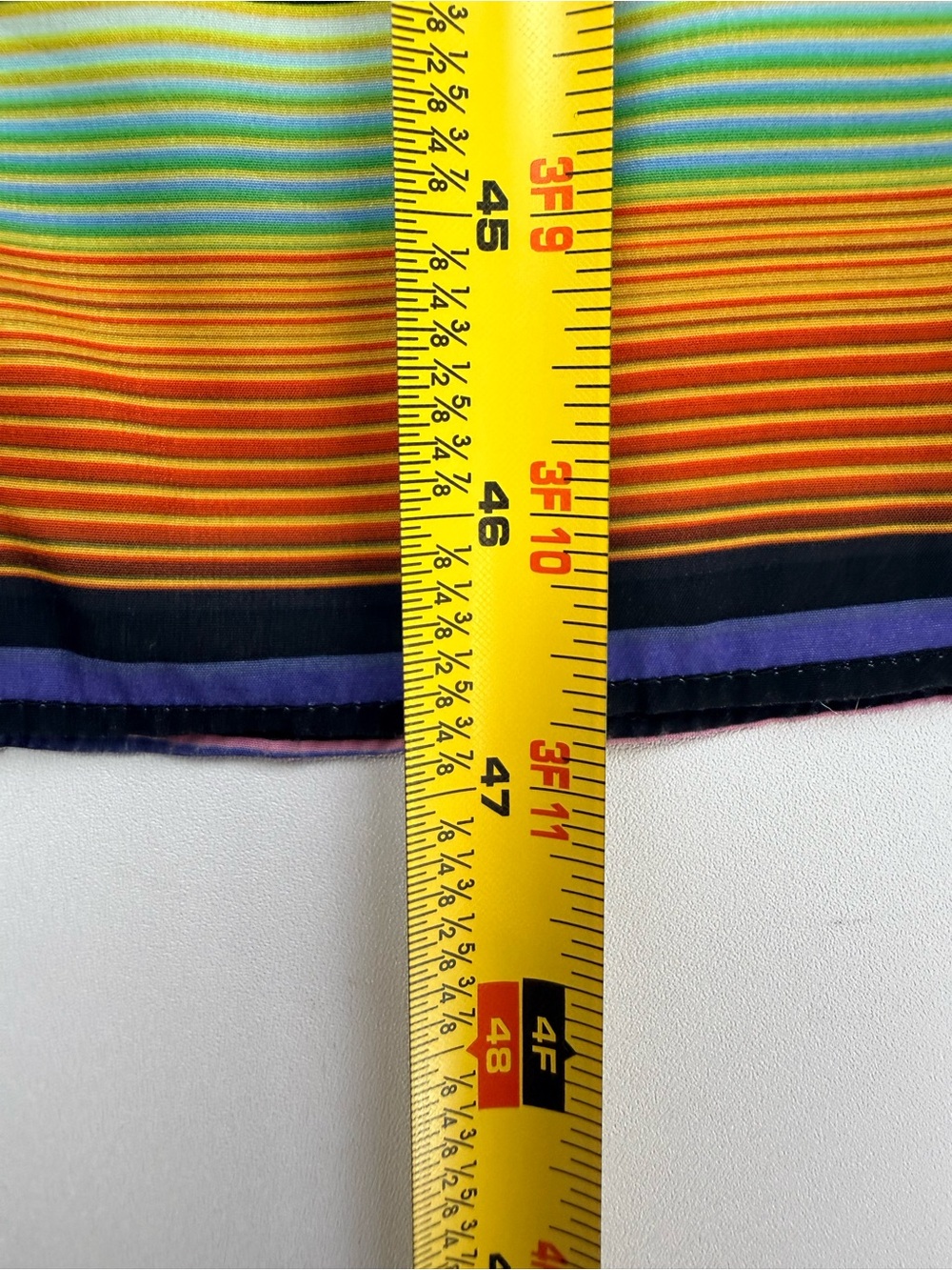 Athleta Striped‎ Midi Casual Dress Women's M Multicolor Resort Sleeveless Beach - Picture 8 of 10